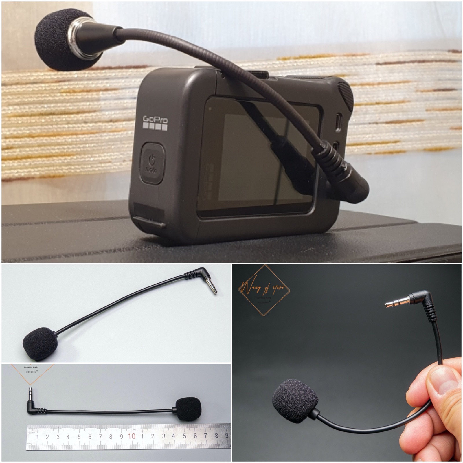 Audiophile Headphone Wired - 3.5Mm Mic Microfoon Stereo Jack Voor