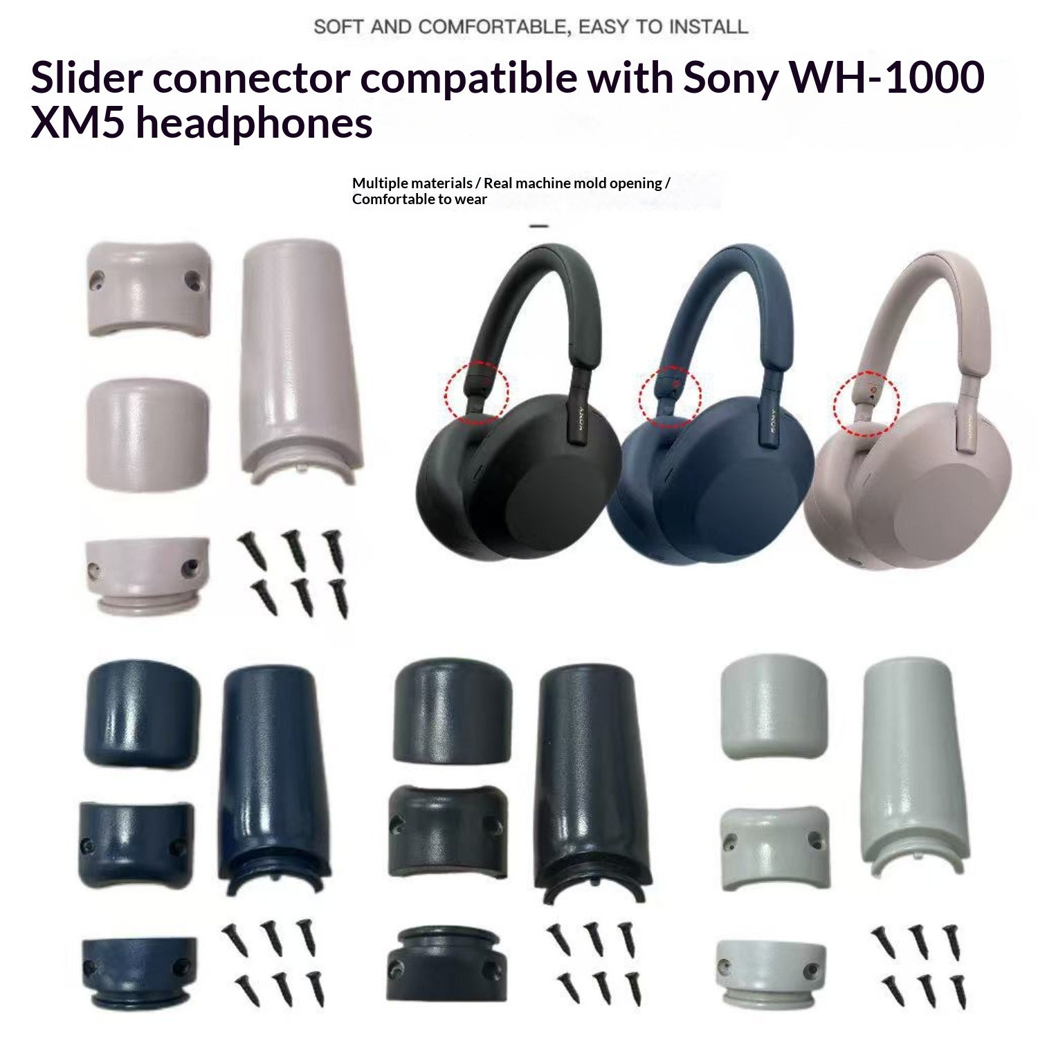 Sony Headphone Wh-1000Xm5 - Vervangingsset voor het scharnier van de
