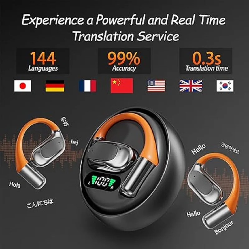 Draadloze vertaler-headset 144 - Bluetooth Headset On Ear recensie en prijs