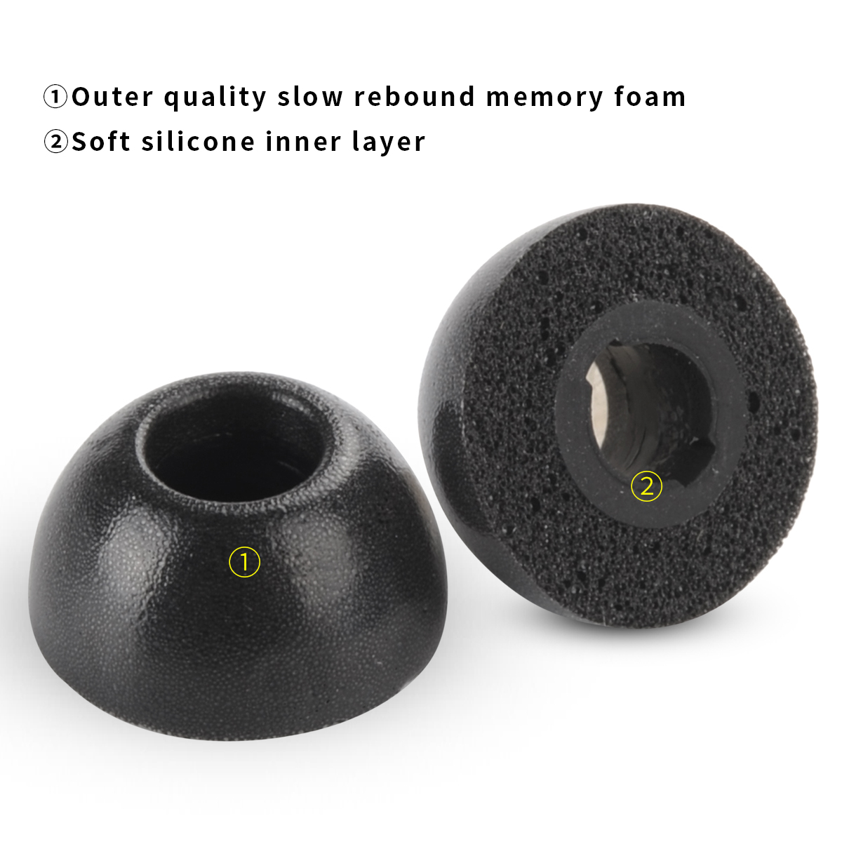 Memory Foam Ear Tips Voor Oppo - Earphone Foam Tip recensie en prijs